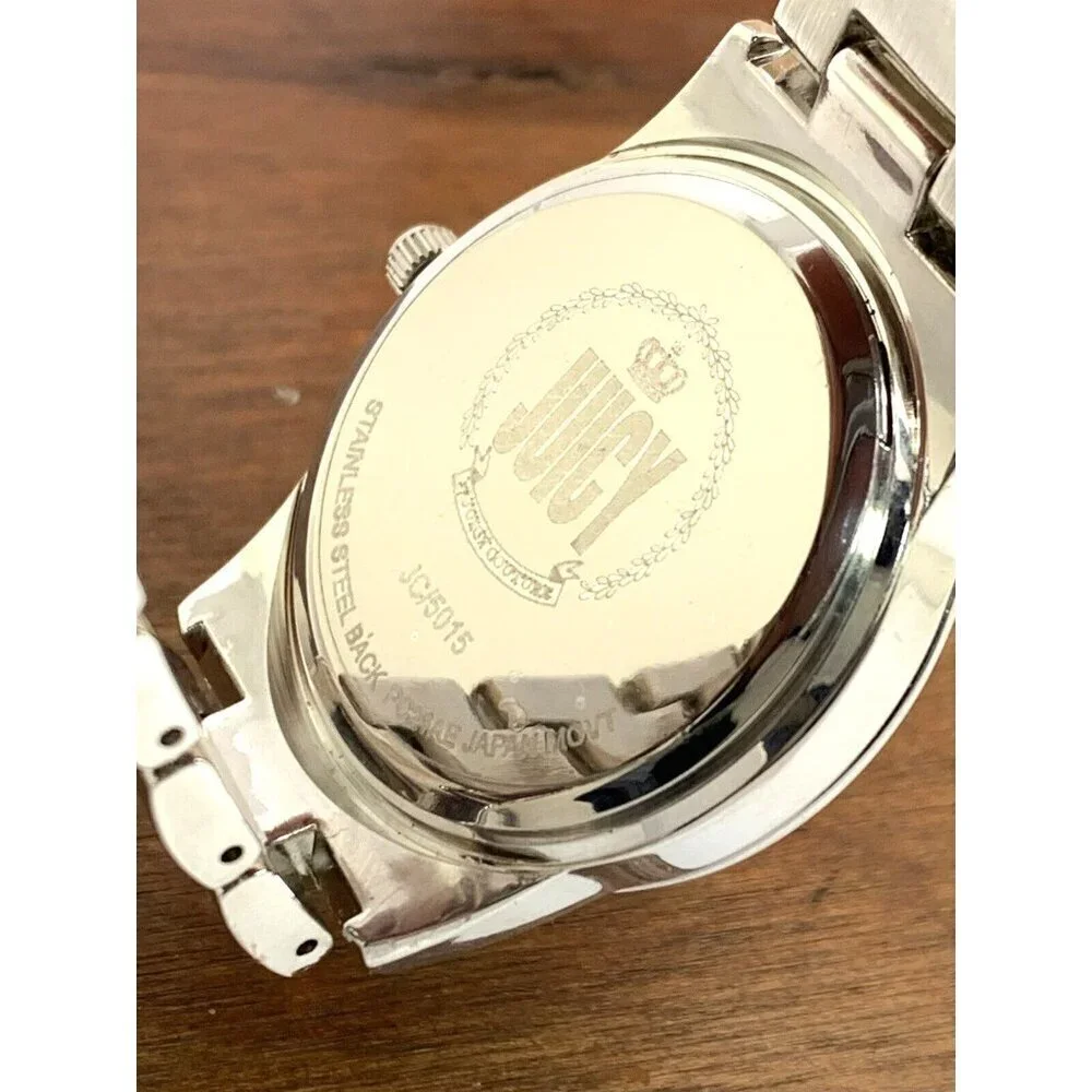 Juicy By Juicy Couture Women's Watch JC/5015 Quartz Silver Stainless Ste…